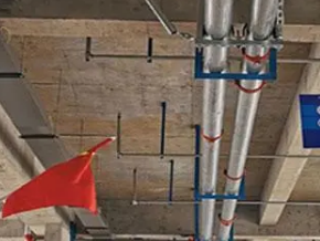 禹会管廊支架的安装方法